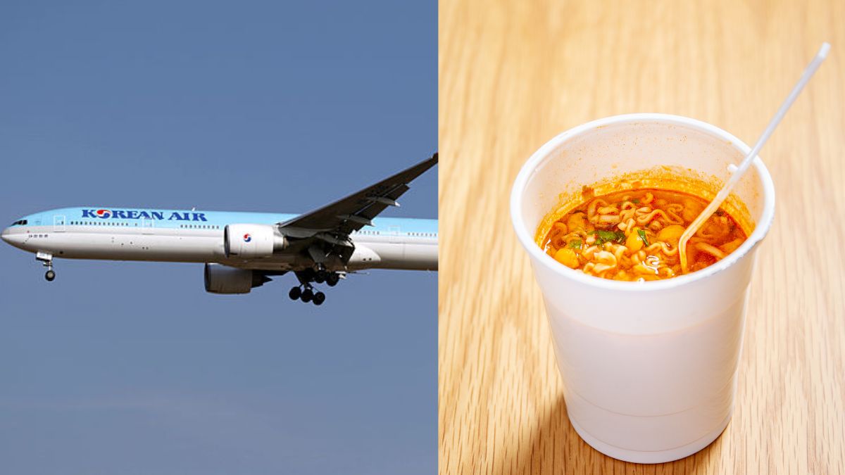 Korean Air Will Not Serve Instant Cup Noodles In Economy Class Of International Flights Anymore