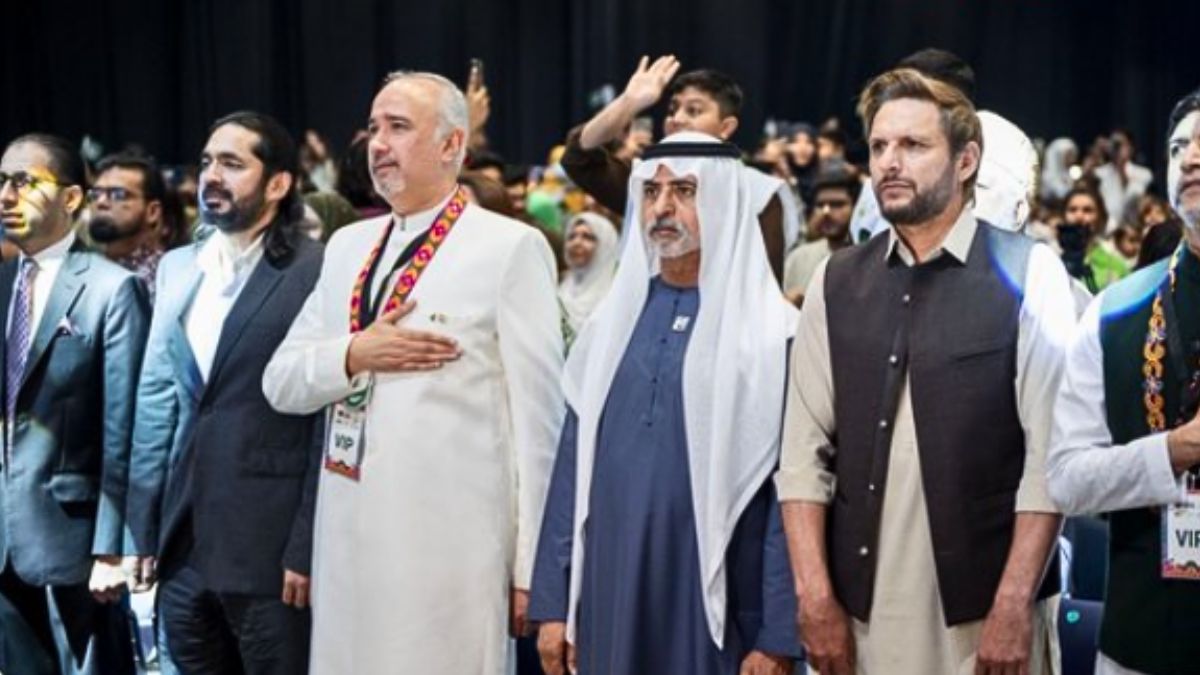 Sheikh Nahyan Honours Shahid Afridi & Other Pakistani Expats Marking The 77th Pakistani Independence Day In Dubai