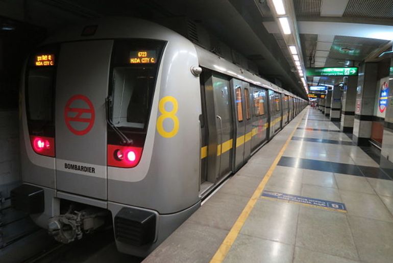 Delhi Namma Metro Construction