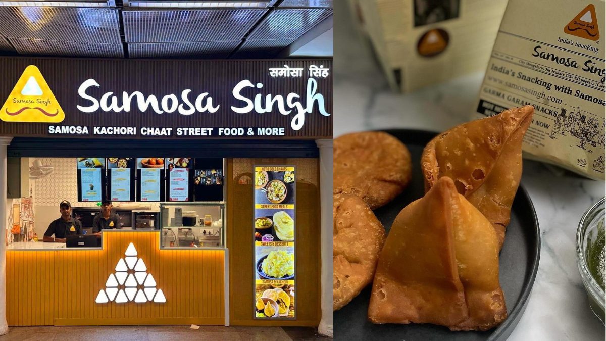 Samosa Singh Opens 1st Outlet In Delhi’s Rajiv Chowk; Savour Hot, Crispy Samosas Here!