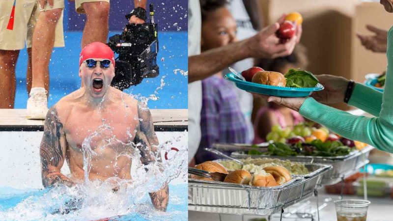 Adam Peaty olympics food