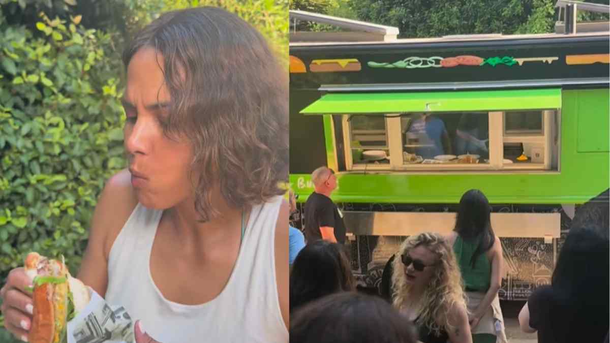 Mark Wahlberg Surprises Halle Berry By Sending His Burger Food Truck To Her Doorstep