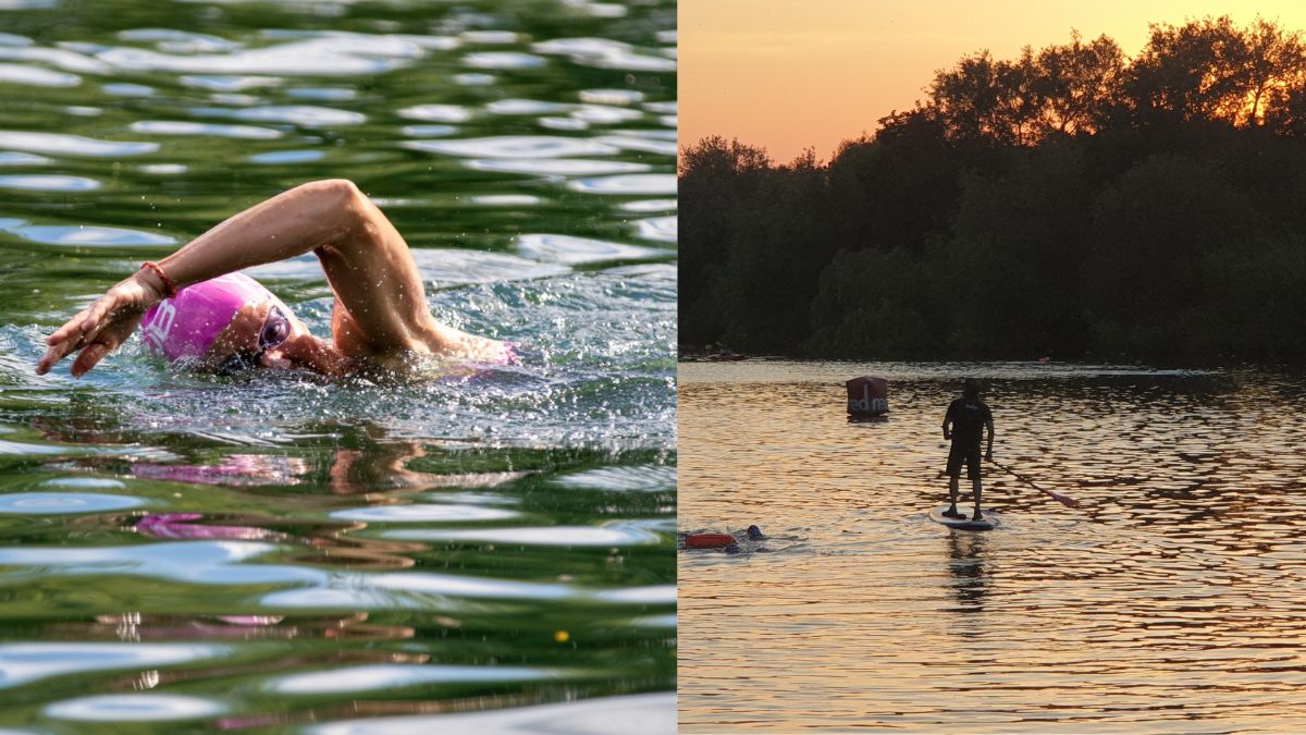 Just 10 Mins From London’s Moor Park Station, Discover A Hidden Open Swimming Haven At Merchant Taylors’ Lake