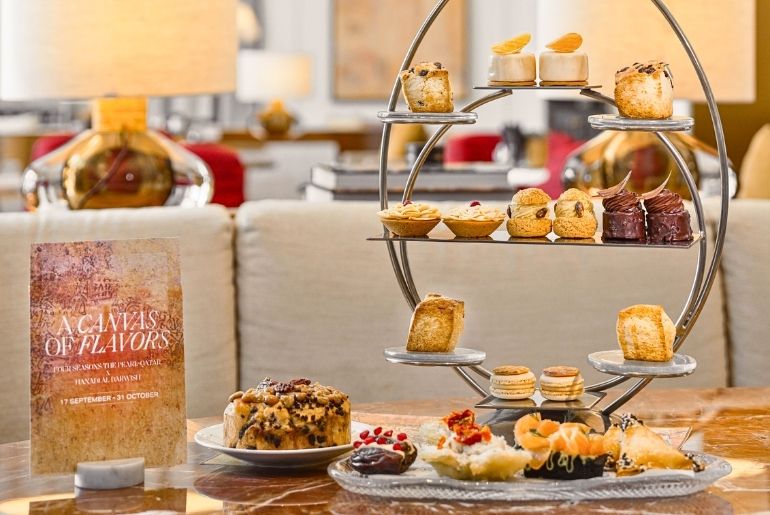 Indulge In Hanadi Al Darwish Art-Inspired Afternoon Tea Available At Four Seasons Resort & Residences In Doha