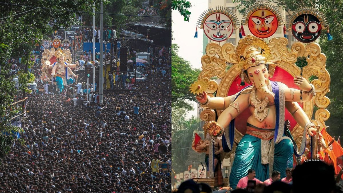 Amidst A Sea Of Thousands Of Devotees, Mumbai’s Much-Loved Chinchpokli Cha Chintamani Is Here! Pics Inside