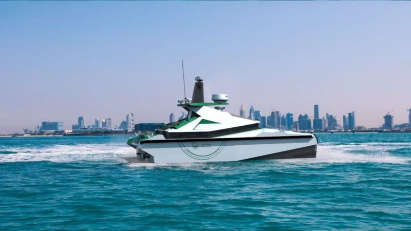 Dubai Police Drone Boat