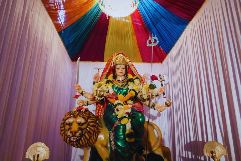 Durga Puja Navratri Captions