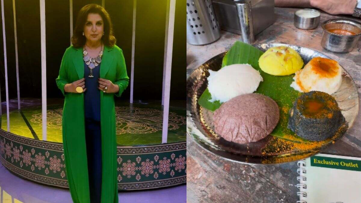 From Charcoal Cheese Burst To Lava Sambhar Idli, Farah Khan Savours Unique South Indian Food At THIS Mumbai Restaurant