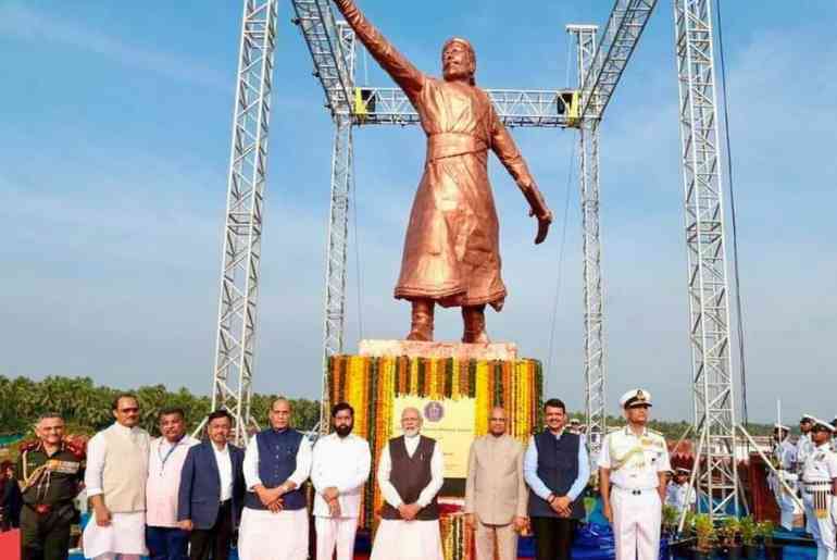 Shivaji Maharaj statue