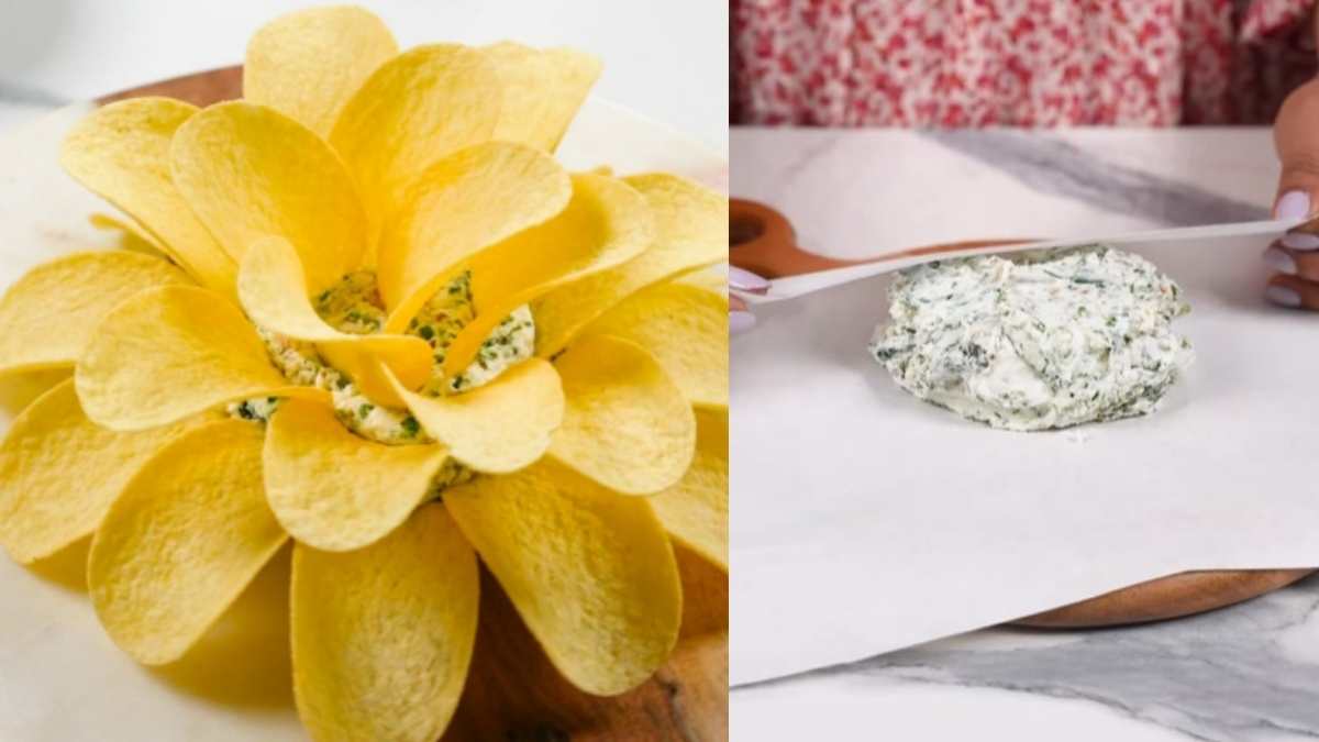 Ditch Blooming Onion & Make Blooming Cheese Ball, A Gorgeous Centrepiece For Your Festive Celebrations; Recipe Inside