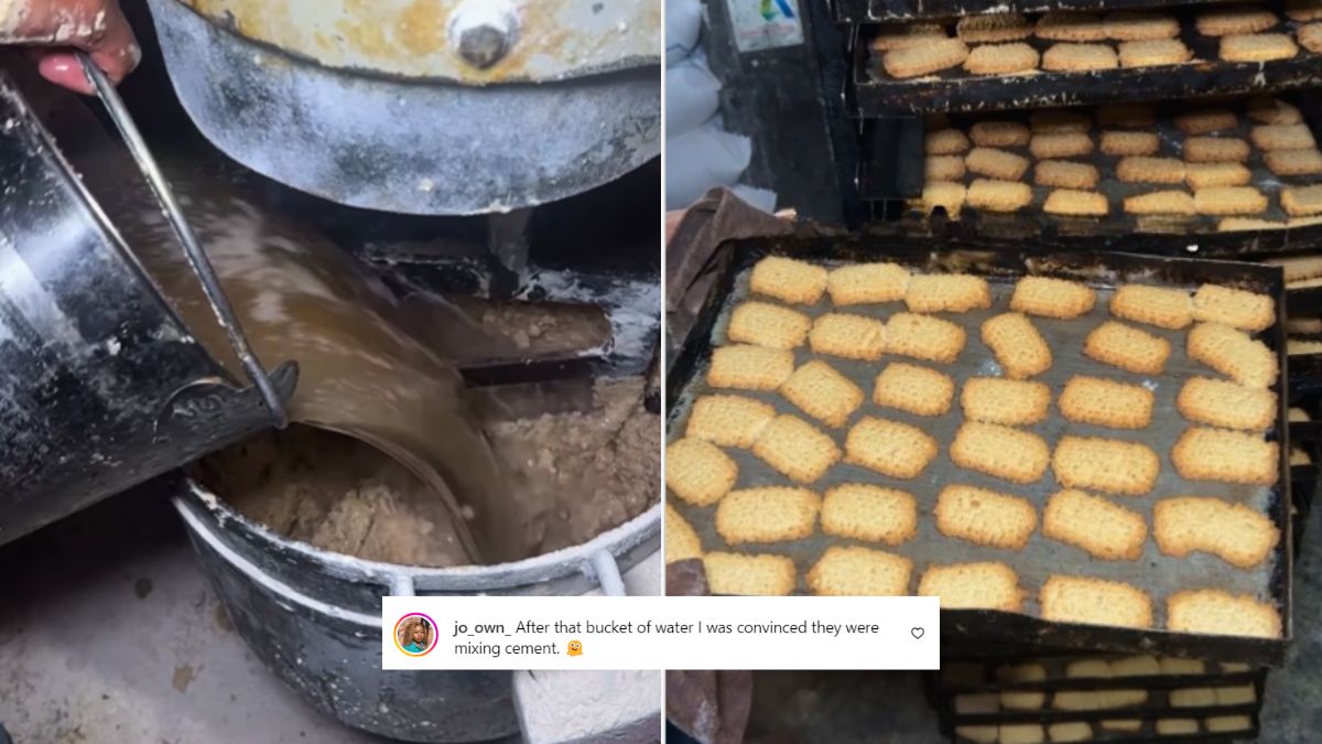 Video Shows How Atta Biscuits Are Made In A Punjab Factory; Netizens: “Hygiene Left The Chat!”