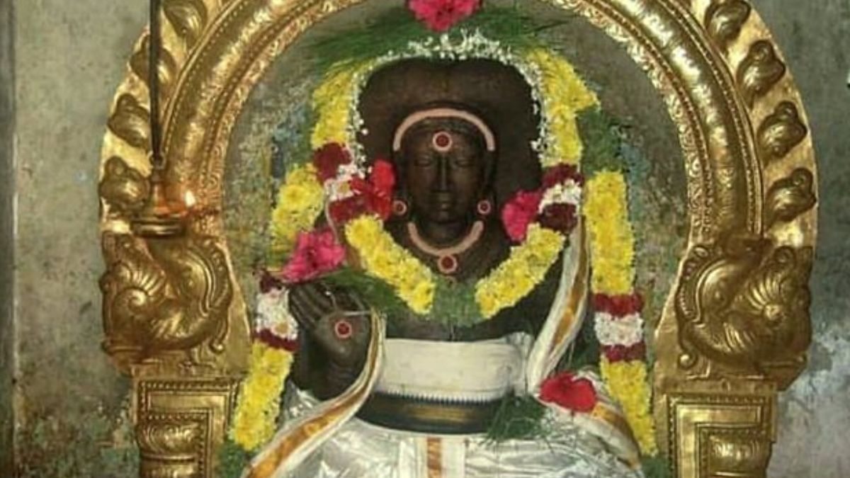 This 7th Century Temple In Tamil Nadu’s Koothanur Is Home To The Unique Human-Faced Ganesh Idol, The Nara Mukha Vinayaka