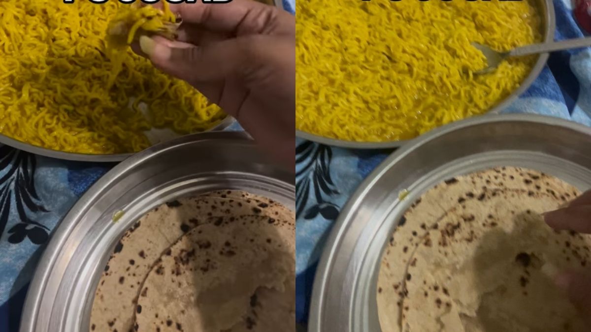 “Behen Nails Cut Karle,” Netizens React To Hostelite Eating Maggi With Roti