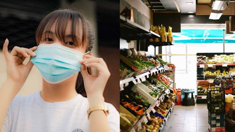 bengaluru supermarkets face masks