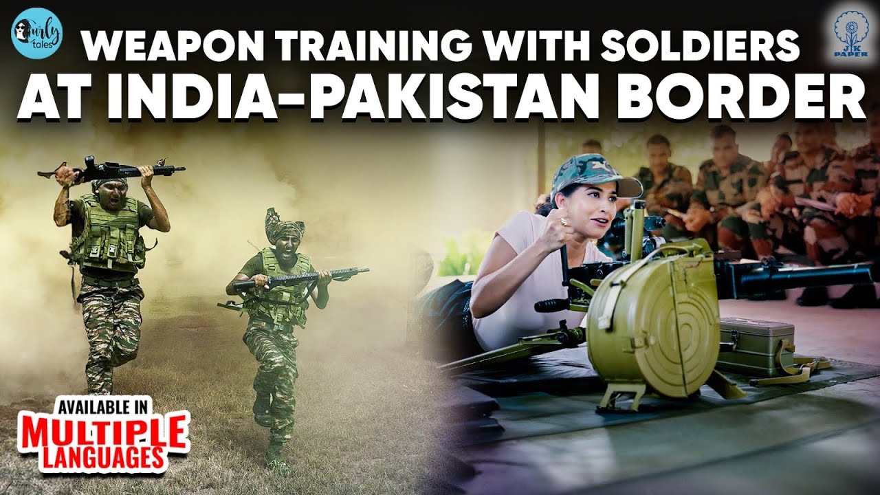 Weapons & Martial Arts Training With Indian Army At India-Pak Border