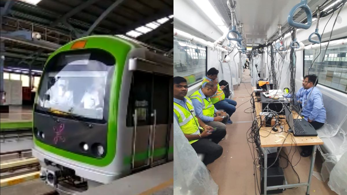 Bengaluru’s Yellow Line Safety Trials Begin; Driverless Trains On The 19-Kilometre Route Poised For Year-End Operations