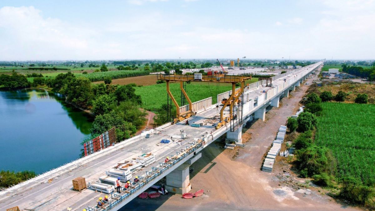 Over 1.75 Lakh Noise Barriers Installed Along Mumbai-Ahmedabad Bullet Train Route To Reduce Noise Pollution