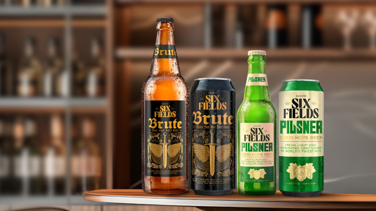 Jammu-Based DeVans’s Six Fields Unveils Brute & Pilsner Variants, Enters India’s Growing Premium Lager Market