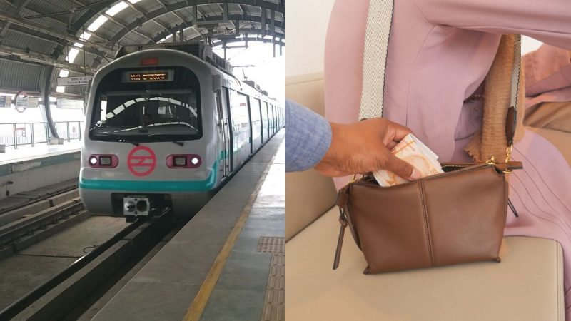 Delhi metro thefts