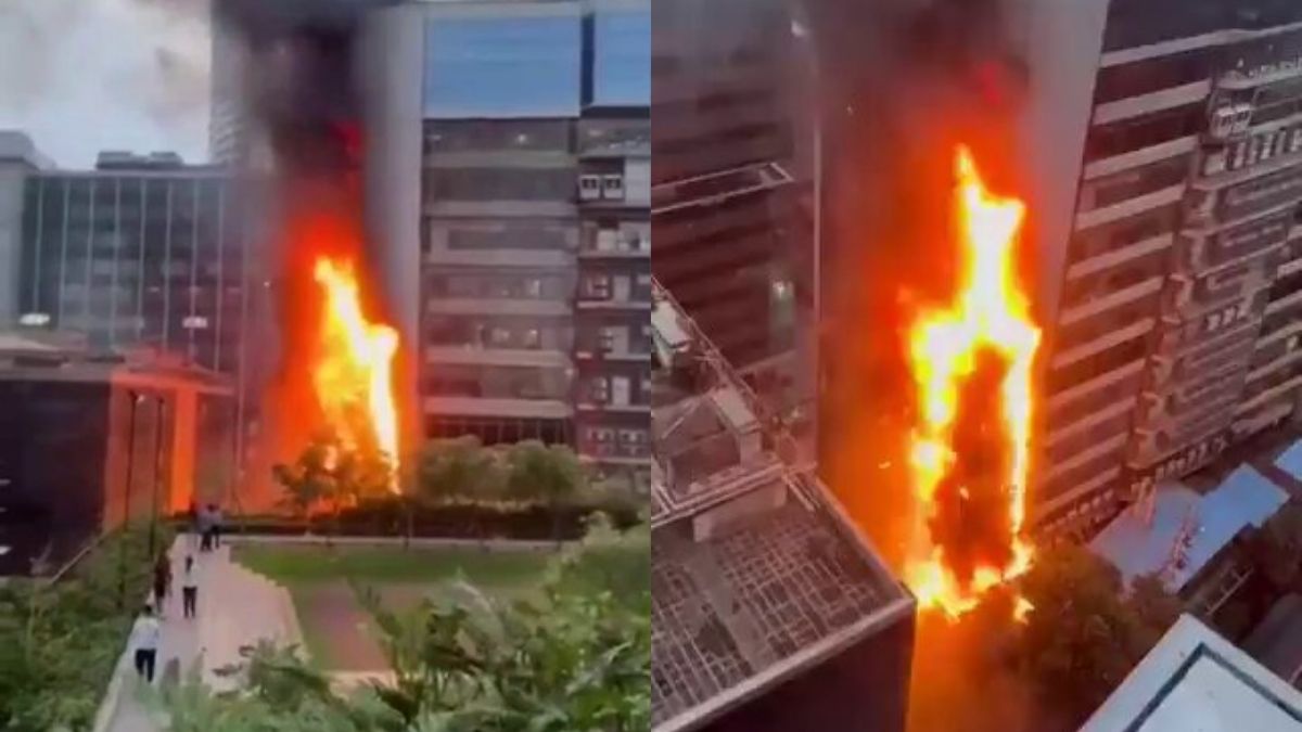 Mumbai: Massive Fire At Times Tower Building; 9 Fire Trucks Called To Douse Fire