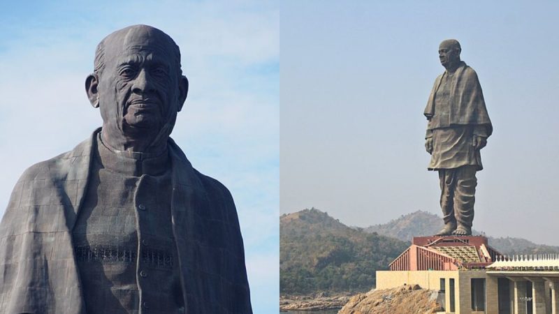 statue of unity cracks