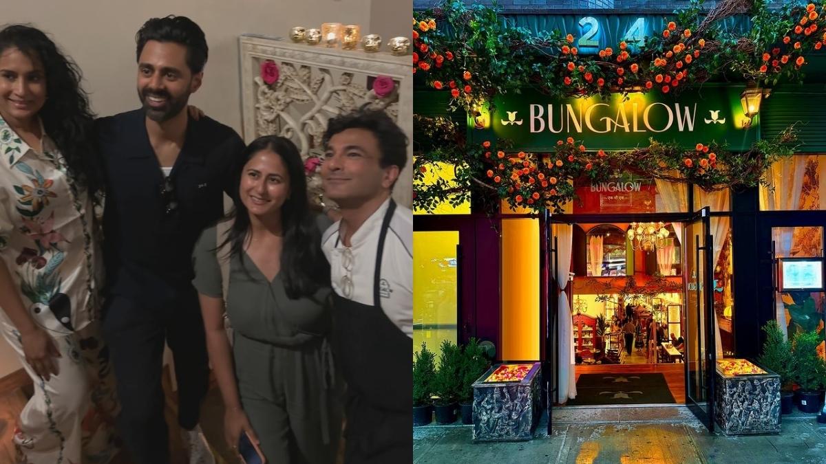 Hasan Minhaj Visits Vikas Khanna’s Bungalow With Wife Beena Patel; Diwali Arrived Early At Chef’s Restaurant!