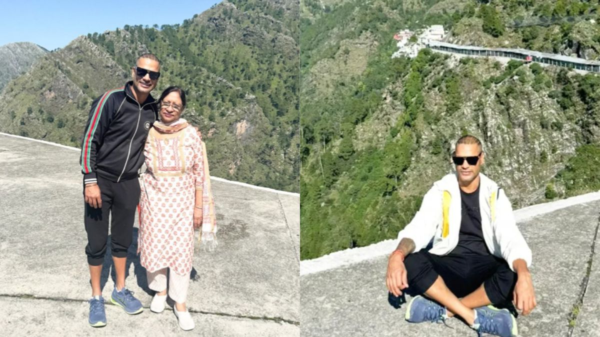 Shikhar Dhawan Visits Vaishno Devi With His Mother; Shares Pictures On Social Media