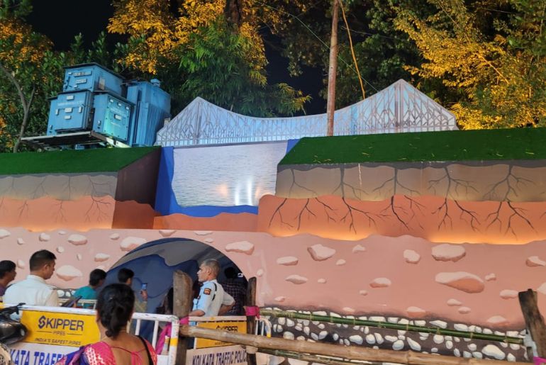 Jagat Mukherjee Park Durga Puja