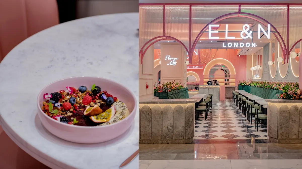 EL&N London Brings Its Iconic Pink Charm To Mumbai With A Stunning 2,130 Sq. Ft. Café At Jio World Plaza!