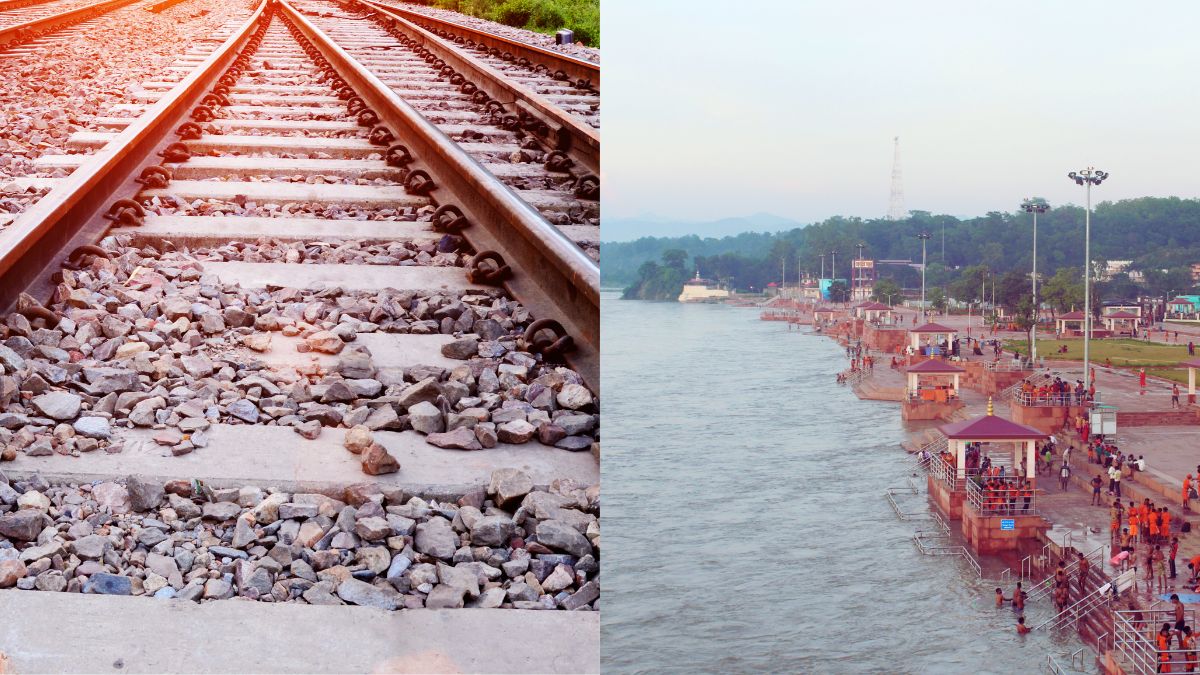 British Period Railway Tracks Discovered Under The Ganga River Near Haridwar’s Har Ki Pauri