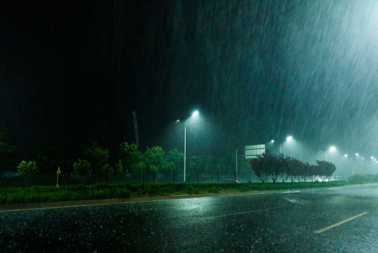 Rains In Saudi