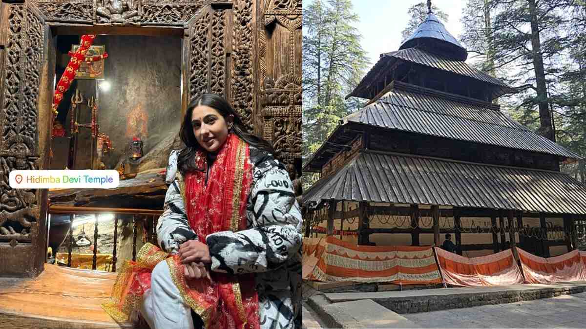 Sara Ali Khan Visits Manali’s Iconic Hidimba Devi Temple; Travel To This Historical Religious Site ASAP