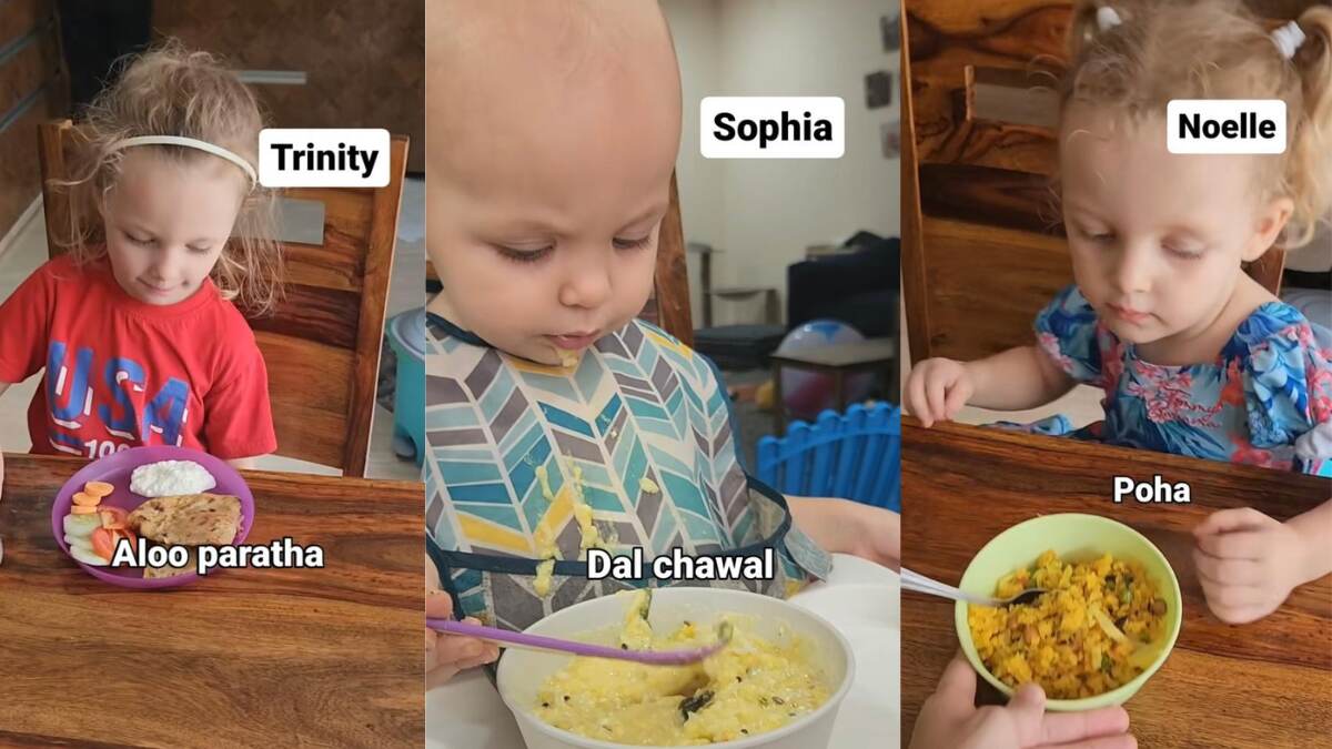 US Woman Shares Her Daughter’s Favourite Indian Dishes; Netizens Say, “Amazing To See You Adapt Indian Lifestyle & Food”