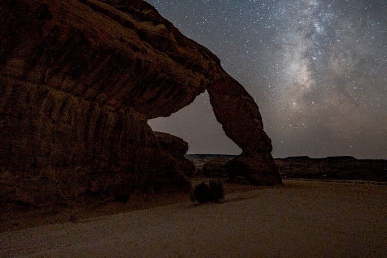 Stargazing in AlUla 