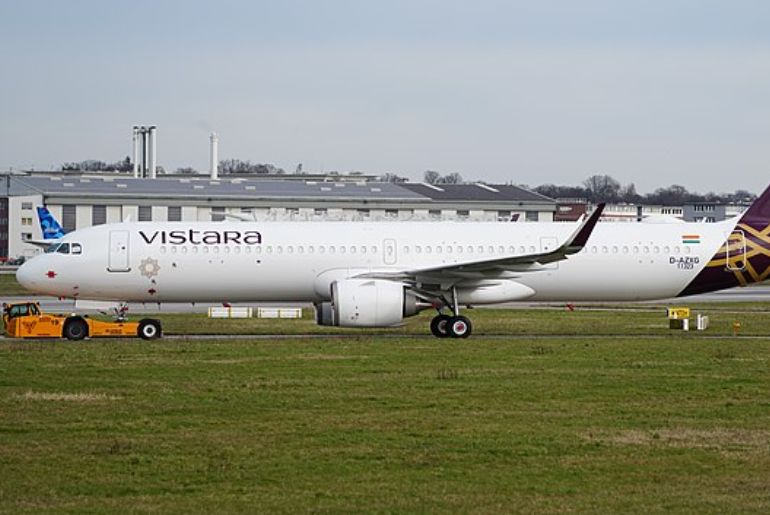 Vistara Frankfurt-Mumbai Flight