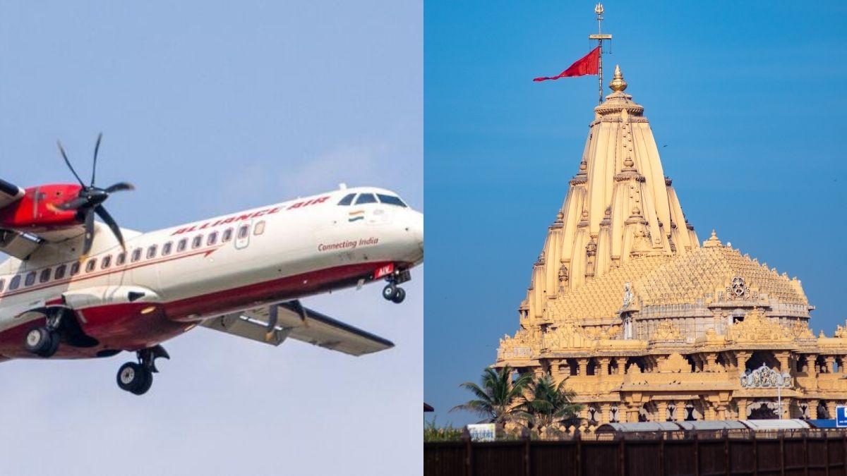 Alliance Air Launches Direct Ahmedabad-Keshod Flights For Somnath Temple Pilgrims; Free AC Bus Service From Airport Also Available