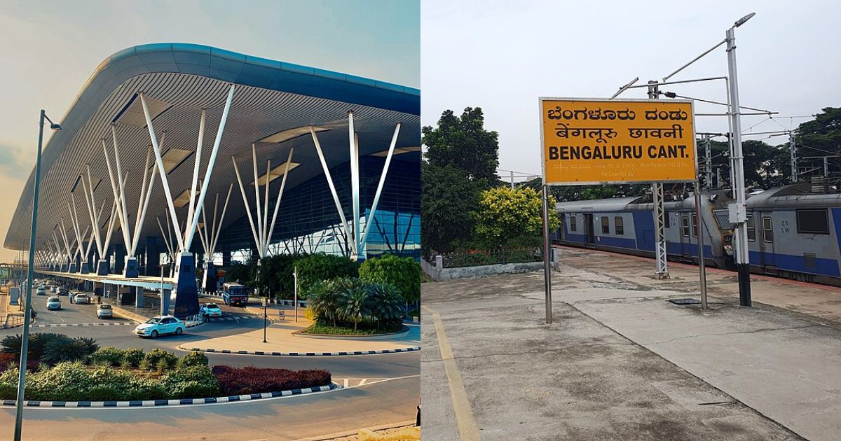 In Just 40 Minutes, Reach Cantonment Station From Bangalore Airport As New Rail Link Cuts Travel Time