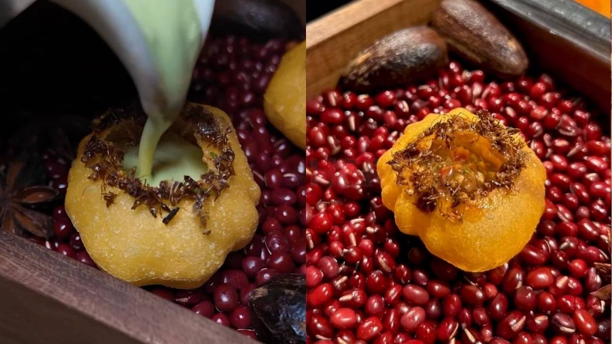 From Heirloom Tomatoes To Chhattisgarh’s Fiery Ants, Chef Varun Gives Pani Puri A Makeover; Netizens Say, “Save Pani Puri”