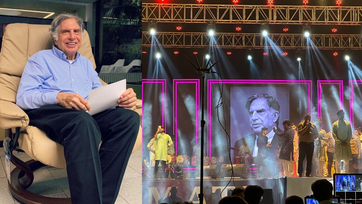 Mumbaikars Stop Mid-Garba To Pay Tribute To Ratan Tata During Navratri Festivities