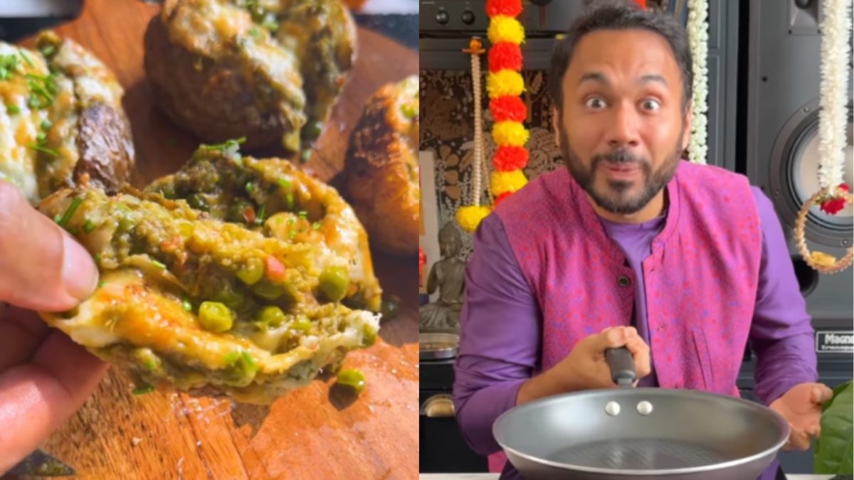 Spice Up Your Snack Game With Chef Saransh Goila’s Aloo Matar Jacket Potatoes; Recipe Inside!