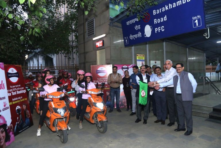 Delhi Metro Bike Taxi