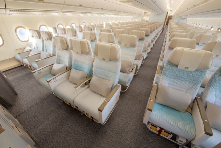 Emirates A350 Economy