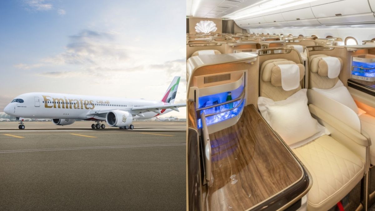 First Look: Emirates A350 Has Arrived In Dubai Here’s How The Interiors Of The Aircraft Look!