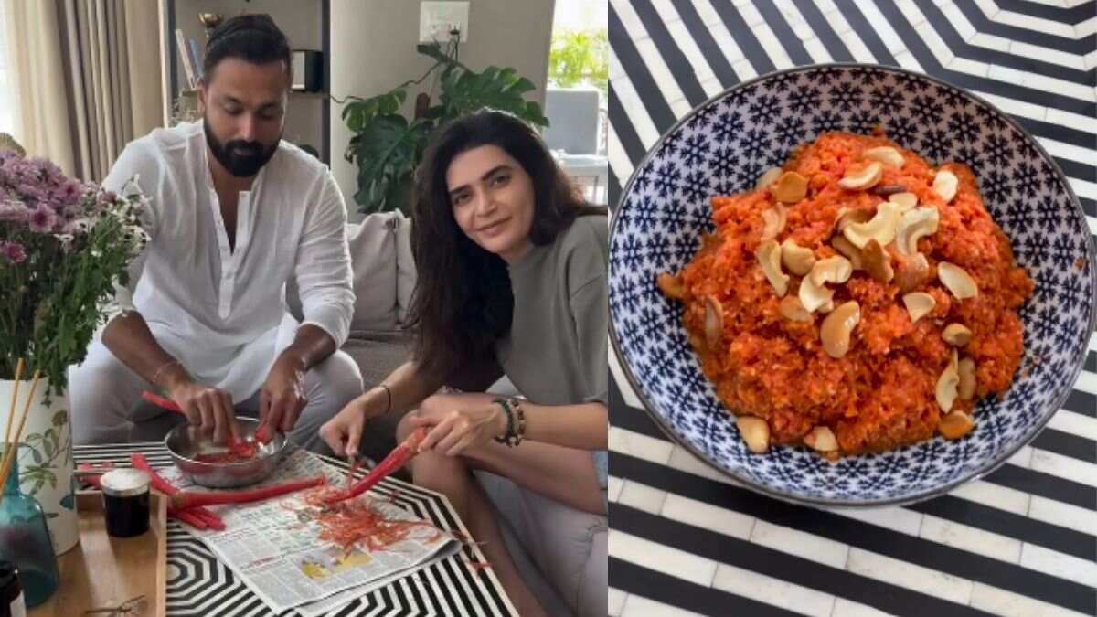 Karishma Tanna & Husband Varun Warm Up For Winter With Vegan Gajar Halwa; Recipe Inside