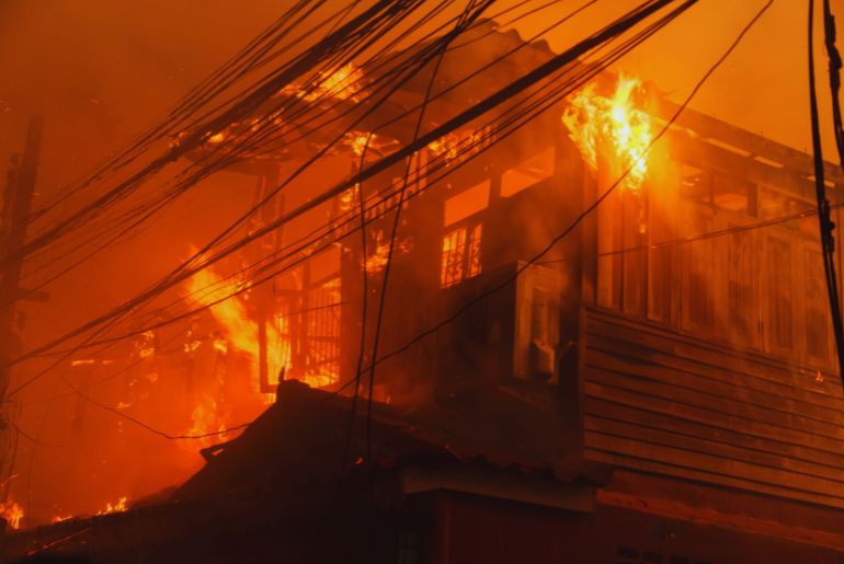 Municipal Corporation Depot Fire