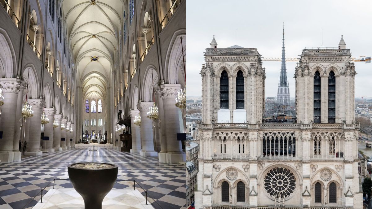 France Unveils First Look Of Paris’s Iconic Notre Dame After Restoration; Pics Inside