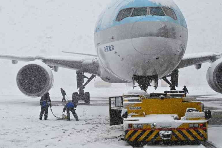 Seoul snowstorm 