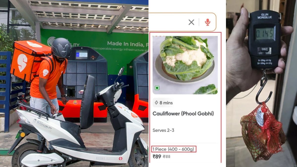 “Ordered 600g Cauliflower From Swiggy Instamart, Got Only 145g,” Reveals Redditor; Exposes Underweight Vegetable Delivery Scam