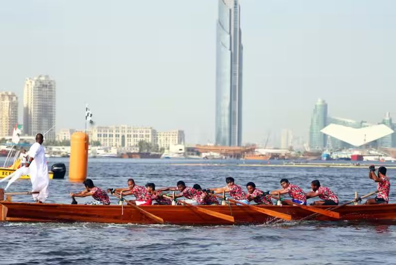 The Dubai Traditional Rowing Race-Sporting Events Dubai