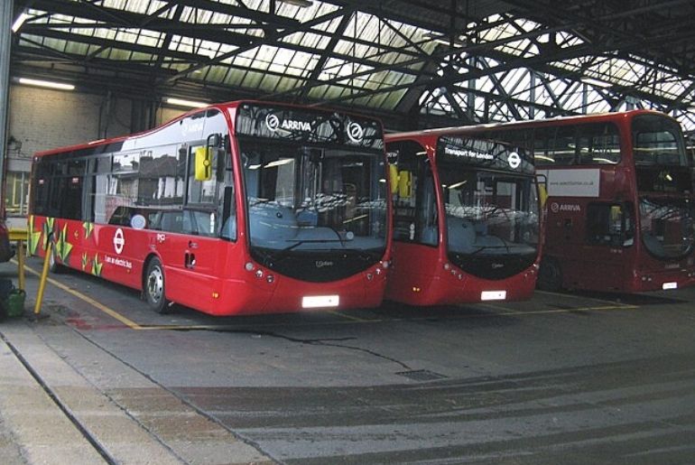 south london electric buses